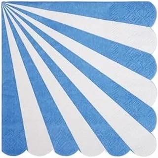 Blue Striped Large Napkin