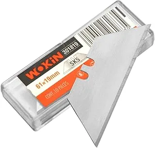 Wokin Blade Set - Orange And Black, 10 Pieces, 61 X 19Mm