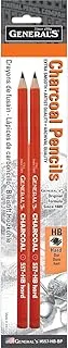 General Pencil CHARCOAL PCL HB 2/CARD