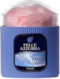 Felce Azzurra Talcum Bottle With Puff 250 GR
