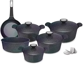 Korean Xterma Granite Cookware Set 10 Pieces Green
