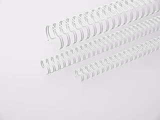 رينز 310550034 5.5 ملم عنصر حلقة سلك - ابيض. 3: 1 الملعب. A4. 100 سلك لكل صندوق.