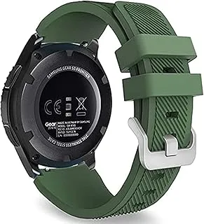 Moninsta Replacement Band Compatible with Huawei Watch GT2 Pro/GT 2e/GT GT2 GT3 46mm/Watch 3 Pro 48mm Silicone Strap 22mm Band Compatible for huawei watch 3 45mm