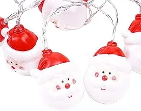 Party with Emma Santa Claus Christmas string Lights 1.5M 10 LED Lights Fairy Light Battery Powered Christmas Party Decorations Home Decor