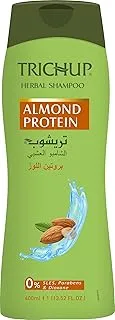 Trichup Herbal Hair Shampoo Almond Protein 400 ml