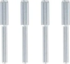Dremel 402 mandrel multipack, 4 mandrels with 3.2 mm shank diameter for polishing wheels and cut-off wheels