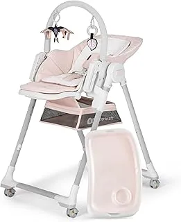 Kinderkraft Lastree High Chair, Pink