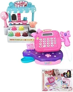 Kidilong KDL888-15 Fun Shop Game Cash Register and Ice Cream Set
