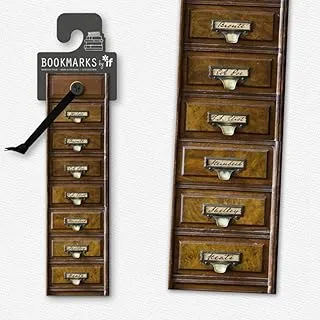 IF Academia Vintage Drawers Bookmark
