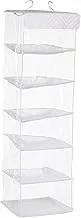 Whitmor 6-Shelf Hanging Accessory Bag