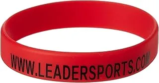TA Sport TY-BR001 LS Logo Adult Silicone Bracelet, Red
