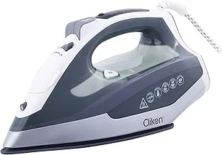 كليكون مكواة بخار ، رمادي ، CK4117