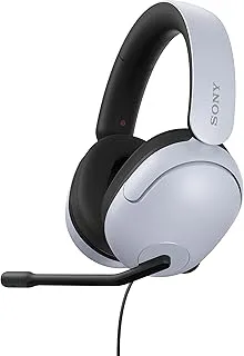 Sony INZONE H3 Wired Gaming Headset, Over ear Headphones with 360 Spatial Sound, MDR G300, White