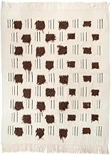Ariika Karok wool handmade kilim rug 60x90cm - made out of pure hand-loomed new zealand wool, softer than egyptian wool ideal for both summer and winter.