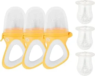 Badabulle Set of 3 nibblers, Yellow
