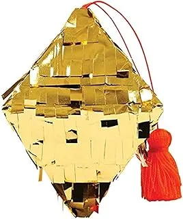 Meri Meri Diamond Mini Pinata Decoration, Gold