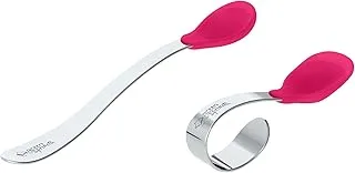 Learning Spoon Set-Pink-9Mo+