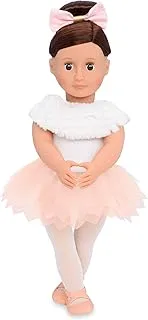 DOLL W/FEATHERY BALLET SKIRT, VALENCIA