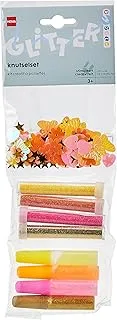 Hema Creative Glitter Set for Kids, Multicolor