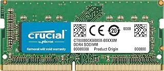 Crucial 8GB Single DDR4 2400 MT/s (PC4-19200) SR x8 SODIMM 260-Pin for Mac - CT8G4S24AM