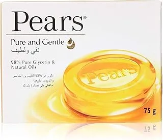 Pears Pure & Gentle Bathing Soap Bar, 75 Gm