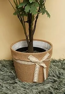 Ayra Jute Pot Holder, Brown