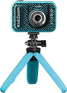 VTech Kidizoom Vlogger Kit, Blue,, 531883, 3.7 x 9.1 x 6.1cm