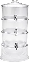 Harmony 3 Tier Juice Dispenser Clear