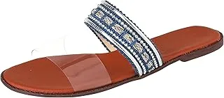 41 EU, blue, sway slippers