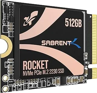 SABRENT Rocket 2230 NVMe 4.0 512GB High Performance PCIe 4.0 M.2 2230 SSD [SB-2130-512GB]