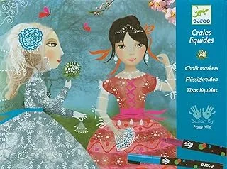 Djeco Ribbon & Lace Art بواسطة مجموعة Numbers الطباشير