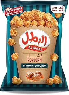 Al Batal Coated Salted Caramel Popcorn, 140 g