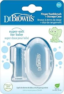 Dr Browns Dr Browns Silicone Finger Toothbrush with Case, Piece of 1