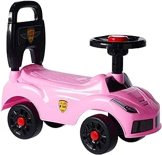 KiKo 23-2449 Ride on Car with Music, Pink