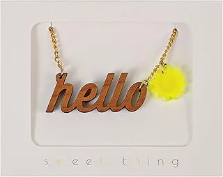 Meri meri hello sunshine necklace