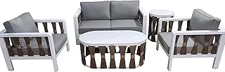 Miracle sofa set-SUNCOAST -RL-MIRACLESOFA-2S-2 SEATER +1 SEATER + 1 SEATER+ COFFEE TABLE +SIDE TABLE-