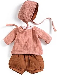 Djeco Pomea Doll Outfit, Peach