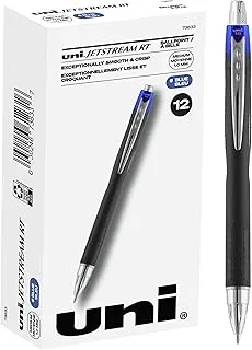 Uni-ball Jetstream RT, Blue 1.0mm Bold Pens, Ballpoint Pen 12 Pack | Office Supplies by Uniball like Gel Pens, Bulk Pens, Colored Pens, Black Pens, Gel Pen, Ink Pens, Ballpoint Pens, Colorful Pens