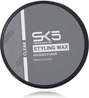 SK5 Hair Styling Wax 220 ml, Clear