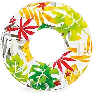Intex Groovy Color Transparent Swim Tube - 58263-1, Multi Color