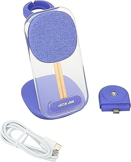 Green Lion 3 in 1 Fabric Wireless Charger 15W - Purple