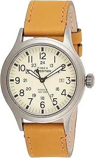 Timex Men's Expedition Scout Men's 40Mm Leather Watch Twc001200