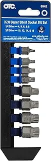 OTC 5942 8-Piece XZN 'Super Short' Socket Bit Set