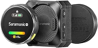 Saramonic Blink Me B2 | 2-Person Smart Wireless Mic System w/Touchscreen, Customizable Transmitters & Recording