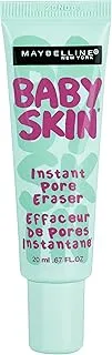 Maybelline New York Foundation Primer, Instant Pore Eraser Foundation, Smooth Matte Finish, Blurs Pores, Baby Skin