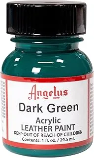 Angelus Acrylic Leather Paint, 1 Fl Oz (Pack of 1), Dark Green
