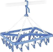 Whitmor Clip and Drip Hanger - Hanging Drying Rack - 26 Clips