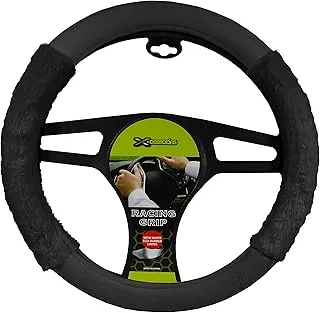 Maagen Xcessories Fur Design Steering Cover (Black)