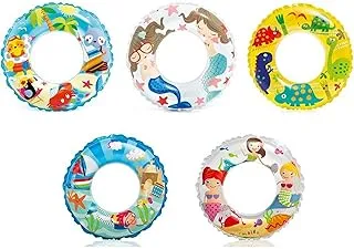 Intex 59242EP Transparent Inflatable Swim Ring