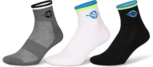 NIVIA Foot Compress Sports Socks Ankle (Pack OF3)